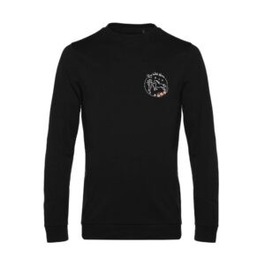 SWEAT COL ROND (enfant) - Run With Horse - Noir - ID332K