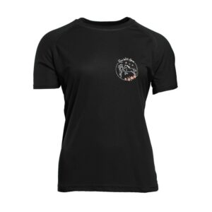 T-Shirt respirant (femme) - Run With Horse - Noir - IB301