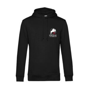 SWEAT A CAPUCHE (enfant) - Pawelec stables - Noir - K477