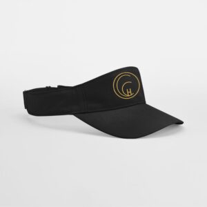 Casquette visière de sport - À l'Harmonie des chevaux - Noir - BF174R
