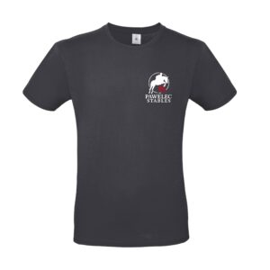 T-SHIRT (homme) - Pawelec stables - Gris Anthracite - BC03T