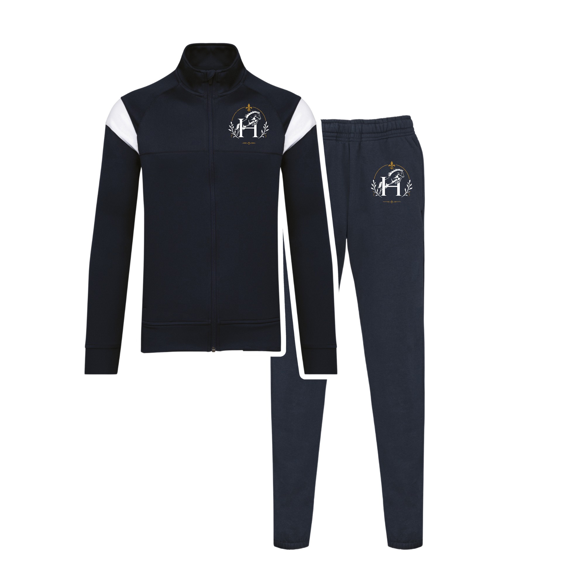 Ensemble de survetement (enfant) - Haras des Herbues - Navy - ES011