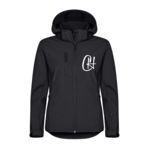 SOFTSHELL "Classic" (femme) - domaine équestre du chateau d'hem - Noir - 0200917