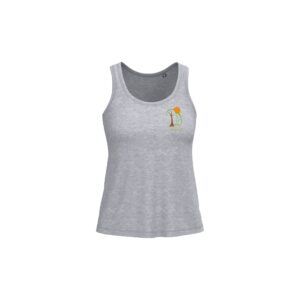 DEBARDEUR (femme) - Jardin service / Jardin service TP - Gris chiné - K3024IC