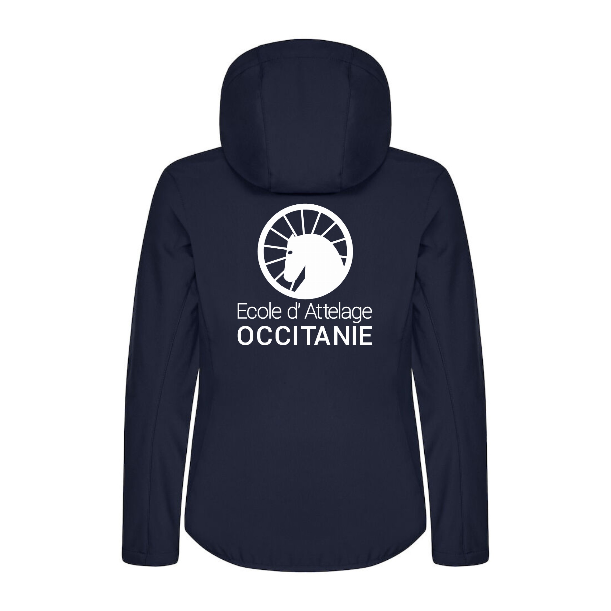 SOFTSHELL "Classic" (femme) - Randonnées EQUITable - Navy - 0200917 – Image 3