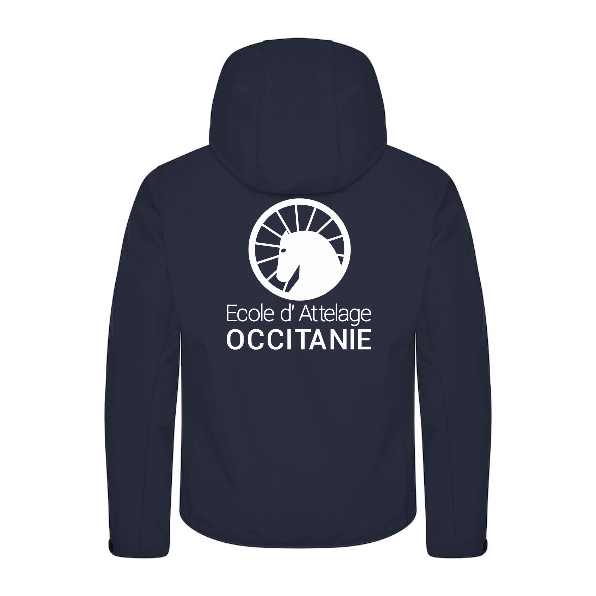 SOFTSHELL "Classic" (homme) - Randonnées EQUITable - Navy - 0200912 – Image 4