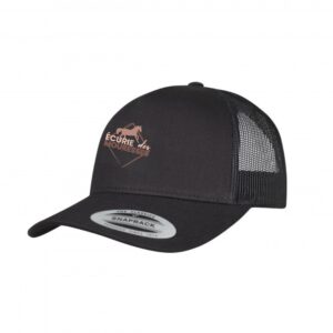 Casquette trucker - Ecurie des Mouresses - Noir - FX6506