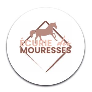 STICKER ROND - Ecurie des Mouresses - STI001