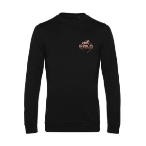 SWEAT COL ROND (femme) - Ecurie des Mouresses - Noir - BCW01Q