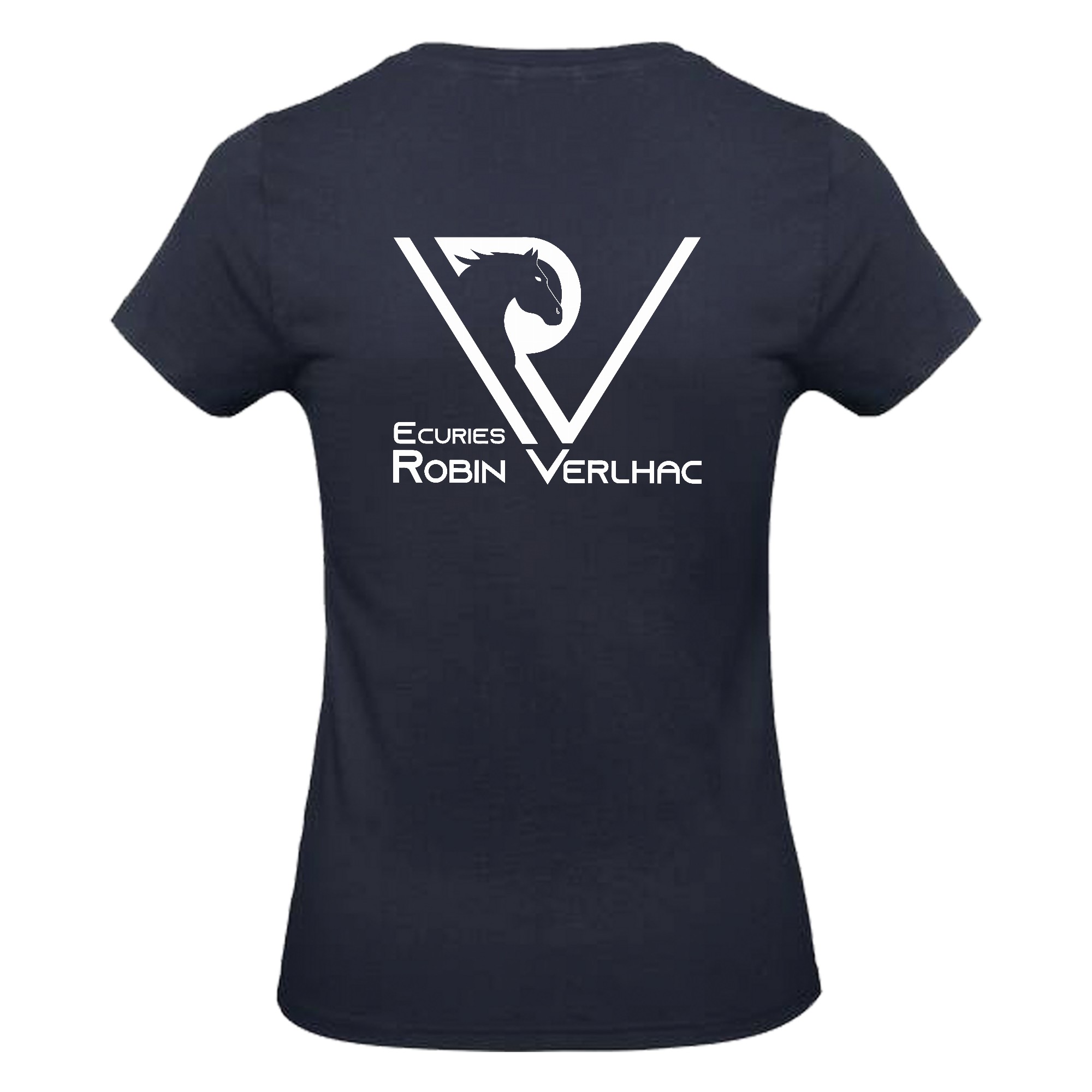 T-SHIRT (femme) - Ecurie Robin Verlhac - BC04T – Image 3