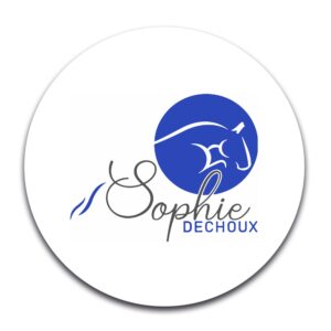 STICKER ROND - Ecurie Sophie Dechoux - STI001