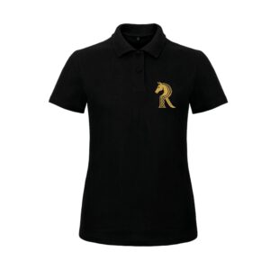 Polo premium (femme) - Elevage Rohirrim - Noir - BCW463