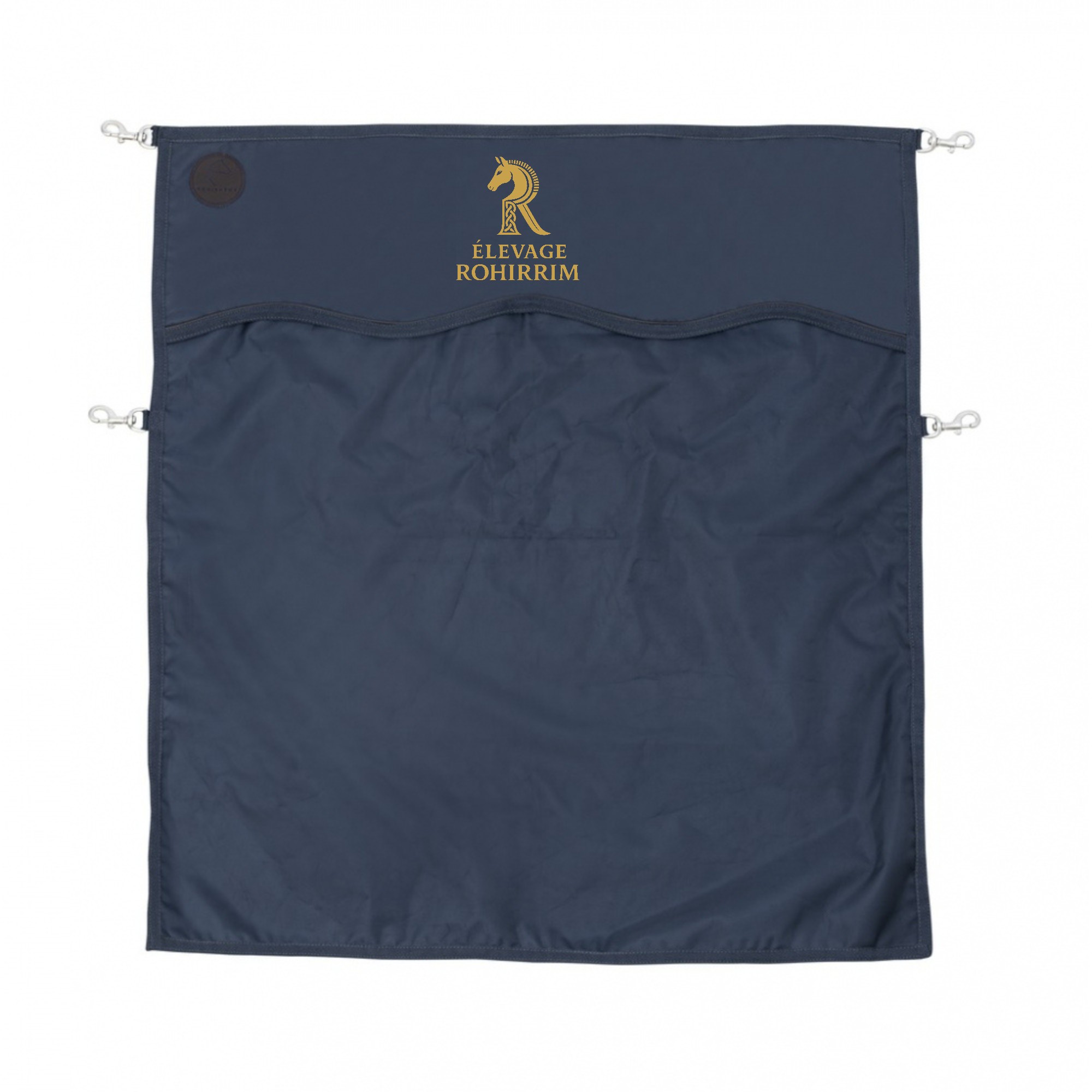 Rideau ou porte de box EQUITHÈME Premium - Elevage Rohirrim - Navy - RP001 – Image 2