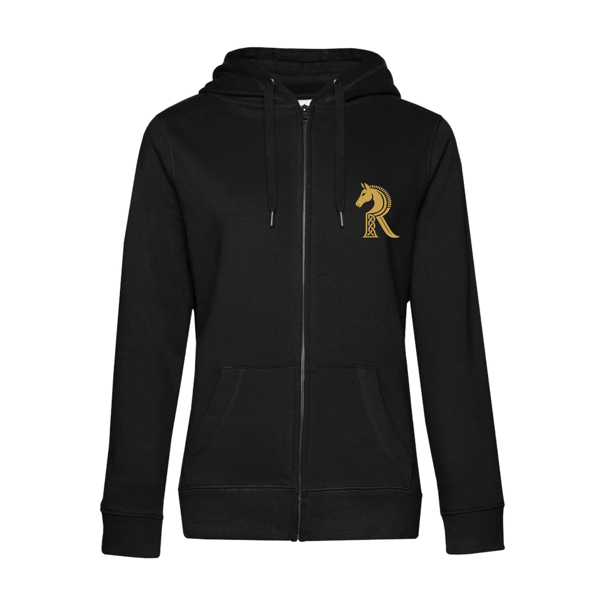 SWEAT ZIPPÉ (femme) - Elevage Rohirrim - Noir - BCW03Q