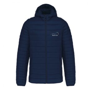DOUDOUNE AVEC MANCHES ET CAPUCHE (homme) - Ecurie de l’âge - Navy - K6110