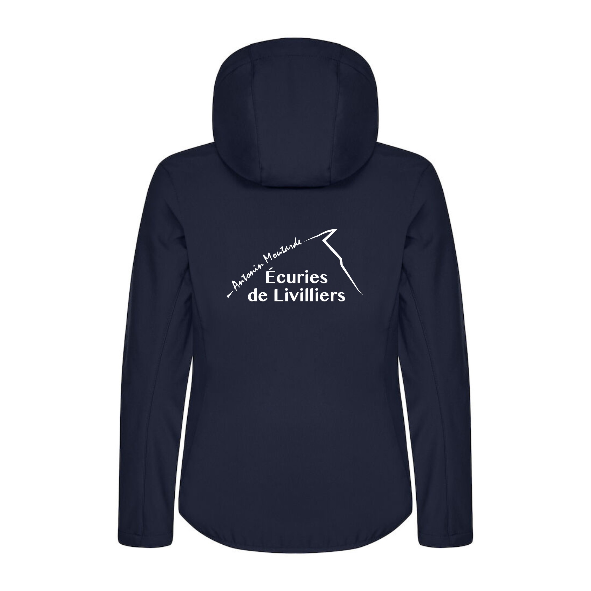 SOFTSHELL "Classic" (femme) - CENTRE EQUESTRE DE LIVILLIERS - Navy - 0200917 – Image 3