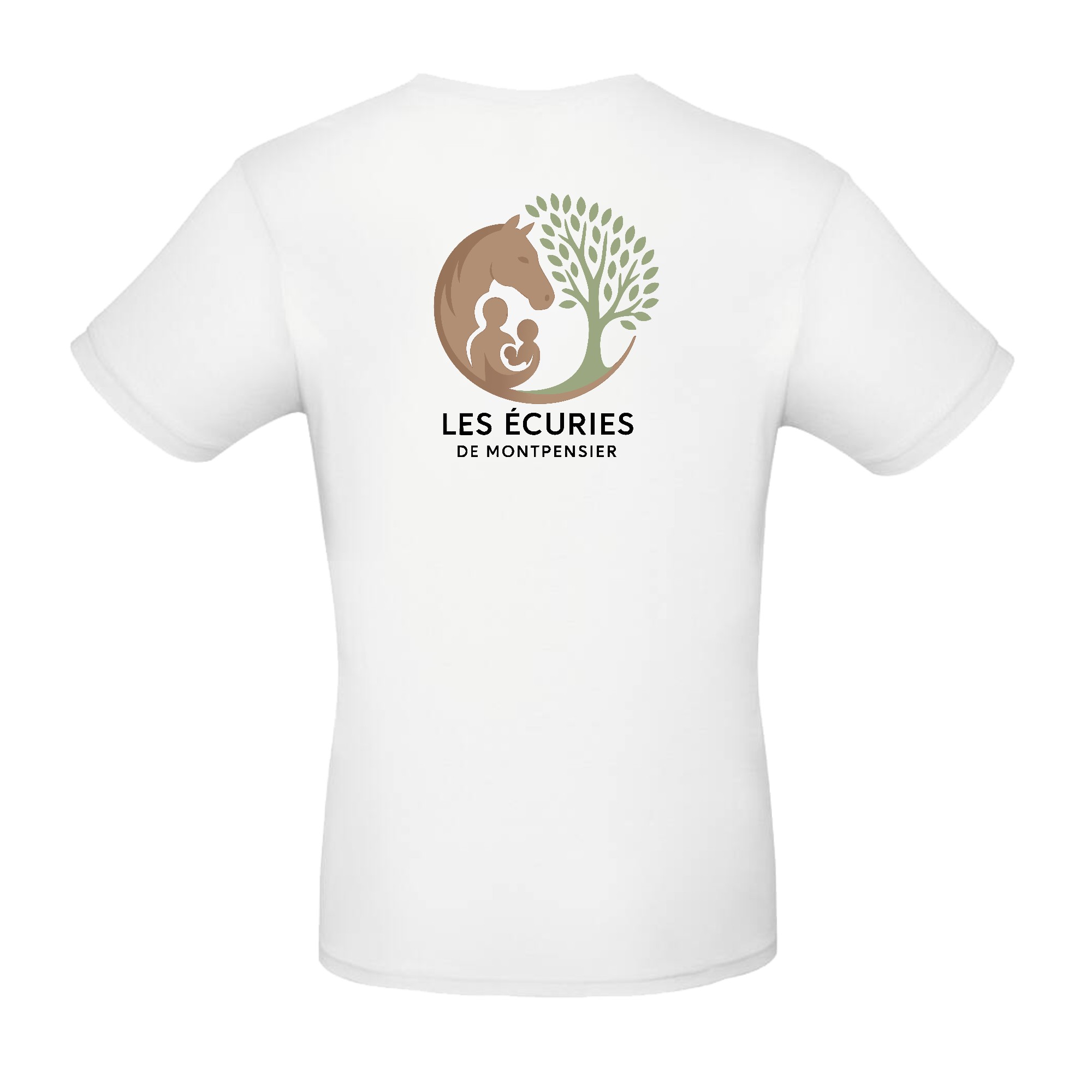 T-SHIRT (homme) - Les Écuries de Montpensier - BC03T – Image 11