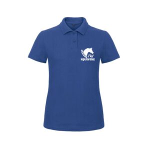 POLO (femme) - CENTRE EQUESTRE DE MIOS - Bleu roi - BCI1F
