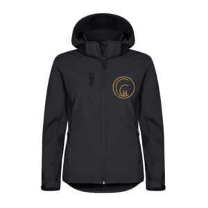 SOFTSHELL "Classic" (femme) - À l'Harmonie des chevaux - Noir - 0200917