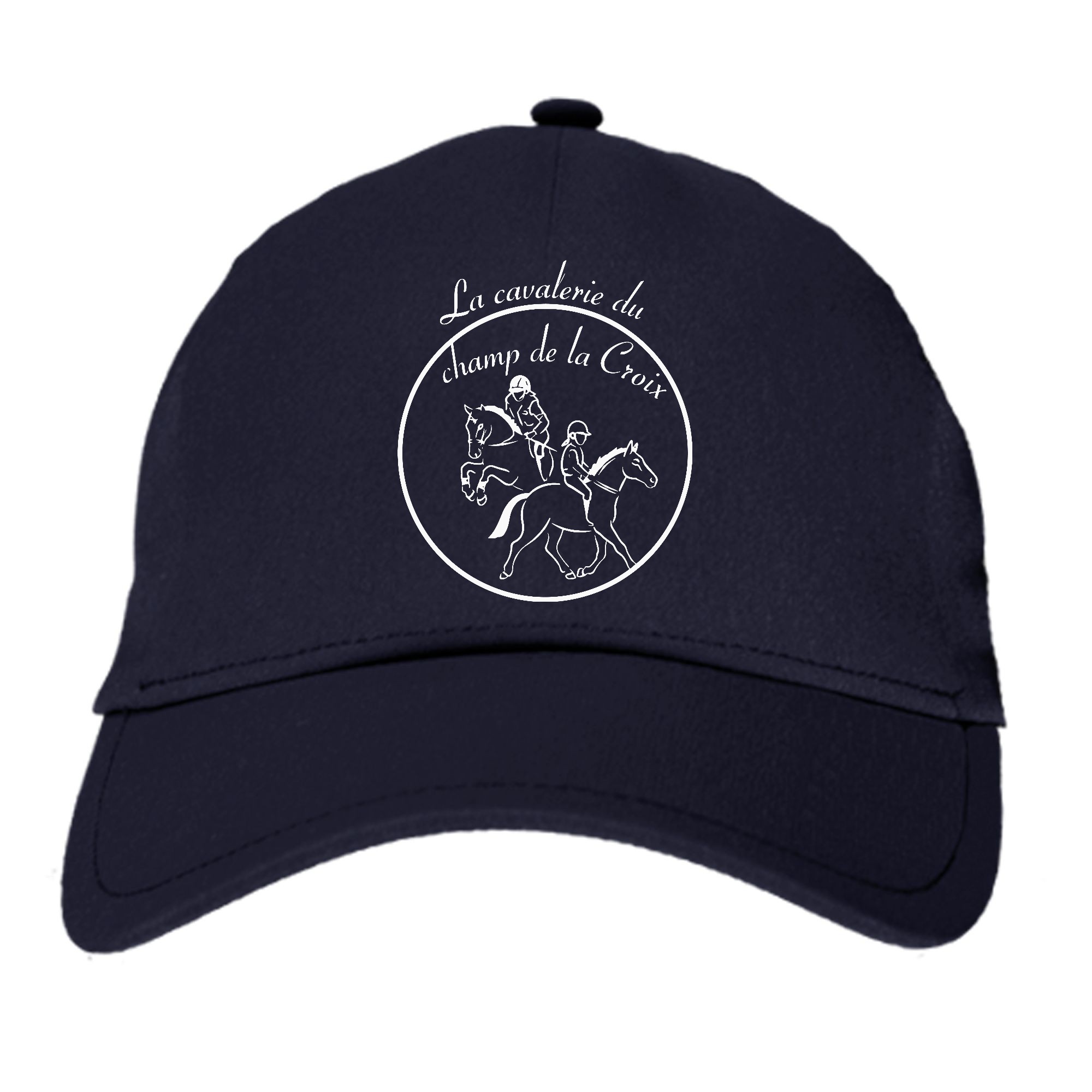CASQUETTE - La Cavalerie du Champ de la Croix - Navy - BF015