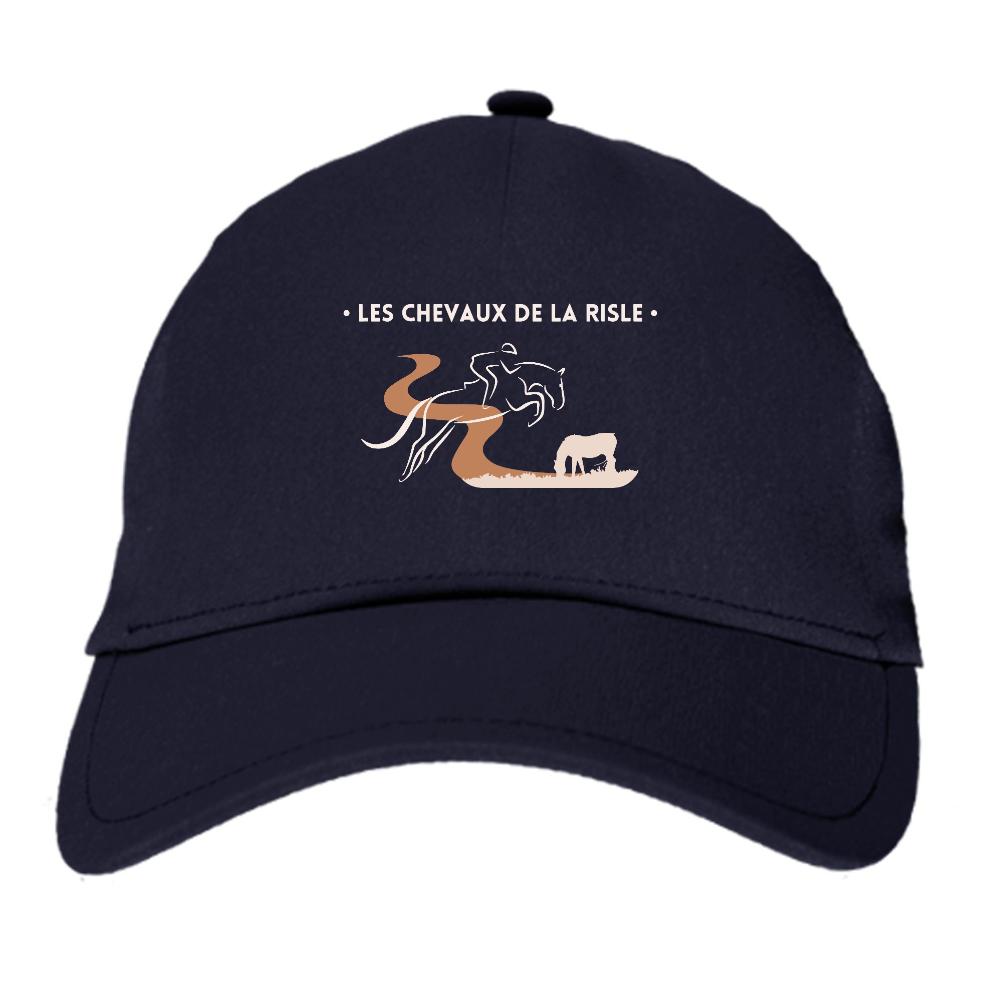 CASQUETTE - Les Chevaux de la Risle - Navy - BF015