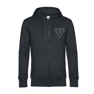 SWEAT ZIPPÉ (Homme) - Les écuries Baltik - Gris Anthracite - BCU03K