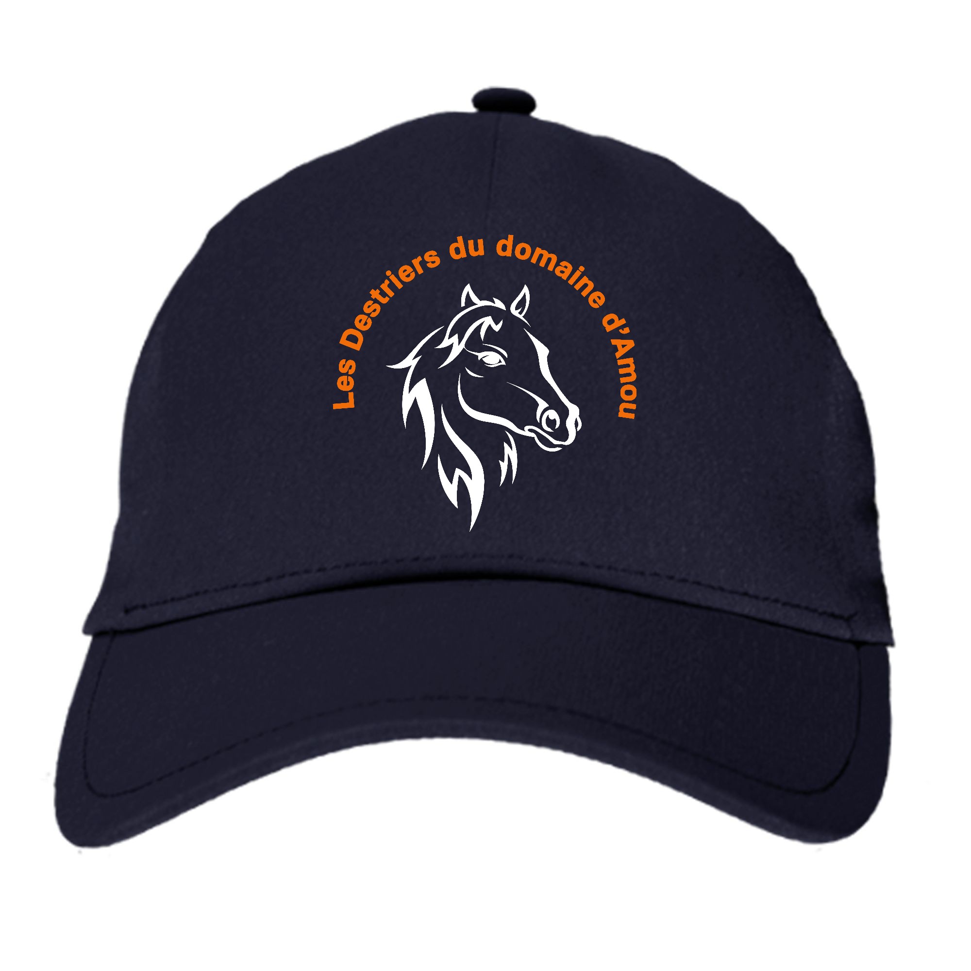 CASQUETTE - LES DESTRIERS DU DOMAINE D'AMOU - Navy - BF015