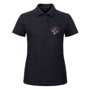Polo premium (femme) - LES DESTRIERS DU DOMAINE D'AMOU - Navy - BCW463