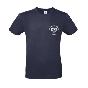 T-SHIRT (enfant) - Les près de Lorena - Navy - BC03TK