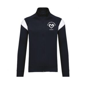 Veste de survêtement zippée (enfant) - Les près de Lorena - Navy - PA391