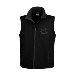 SOFTSHELL SANS MANCHE (femme) – Maëlle THIBAULT—BRIAND - Noir - R232F