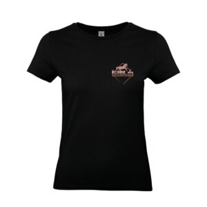 T-Shirt Bio Premium (femme) - Ecurie des Mouresses - Noir - BC049