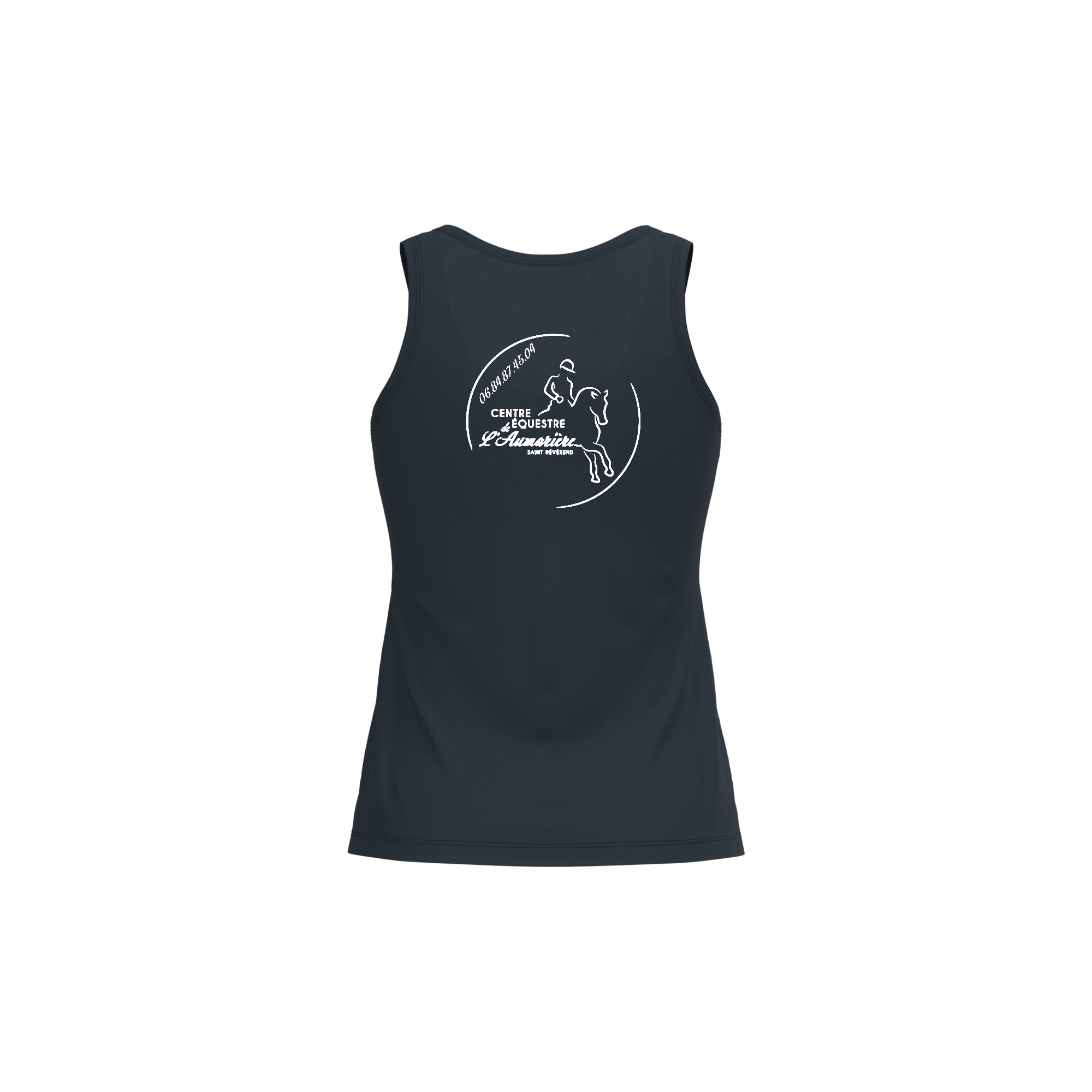 DEBARDEUR (femme) - L' AUMARIERE - Navy - K3024IC – Image 3
