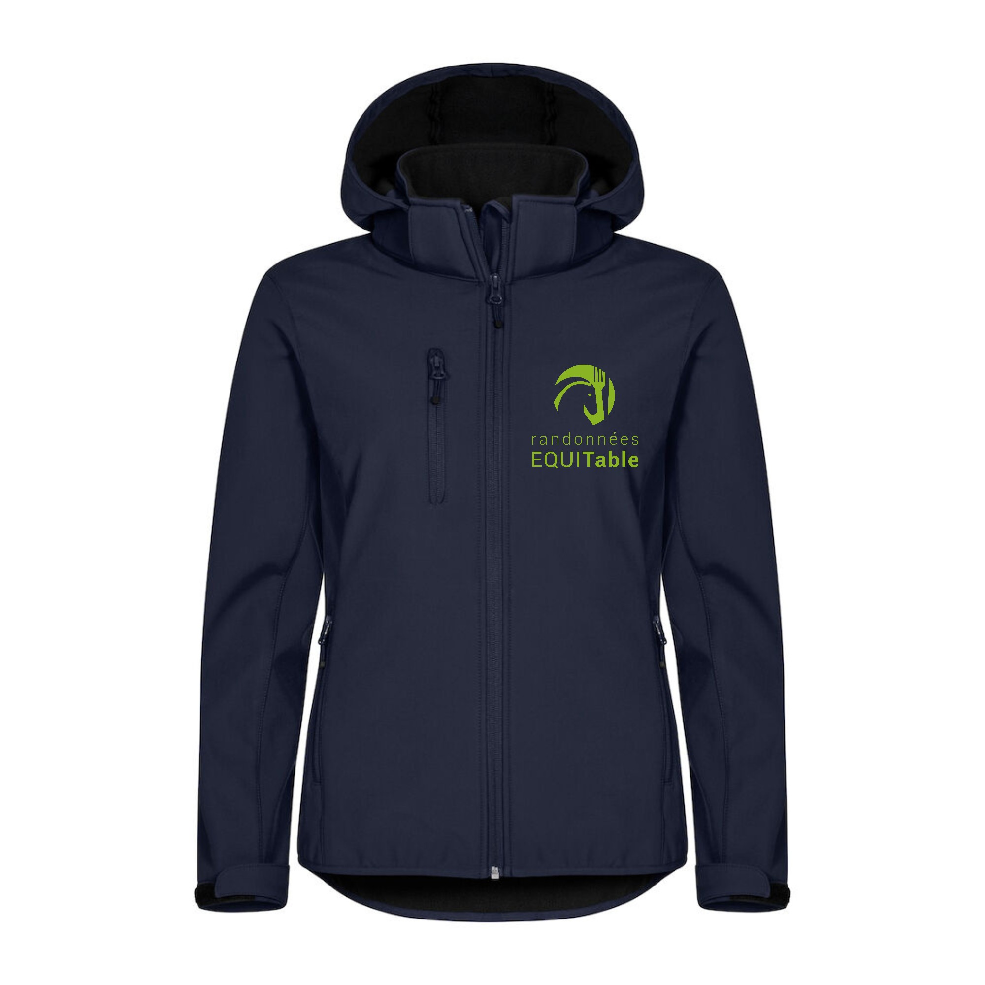 SOFTSHELL "Classic" (femme) - Randonnées EQUITable - Navy - 0200917 – Image 5