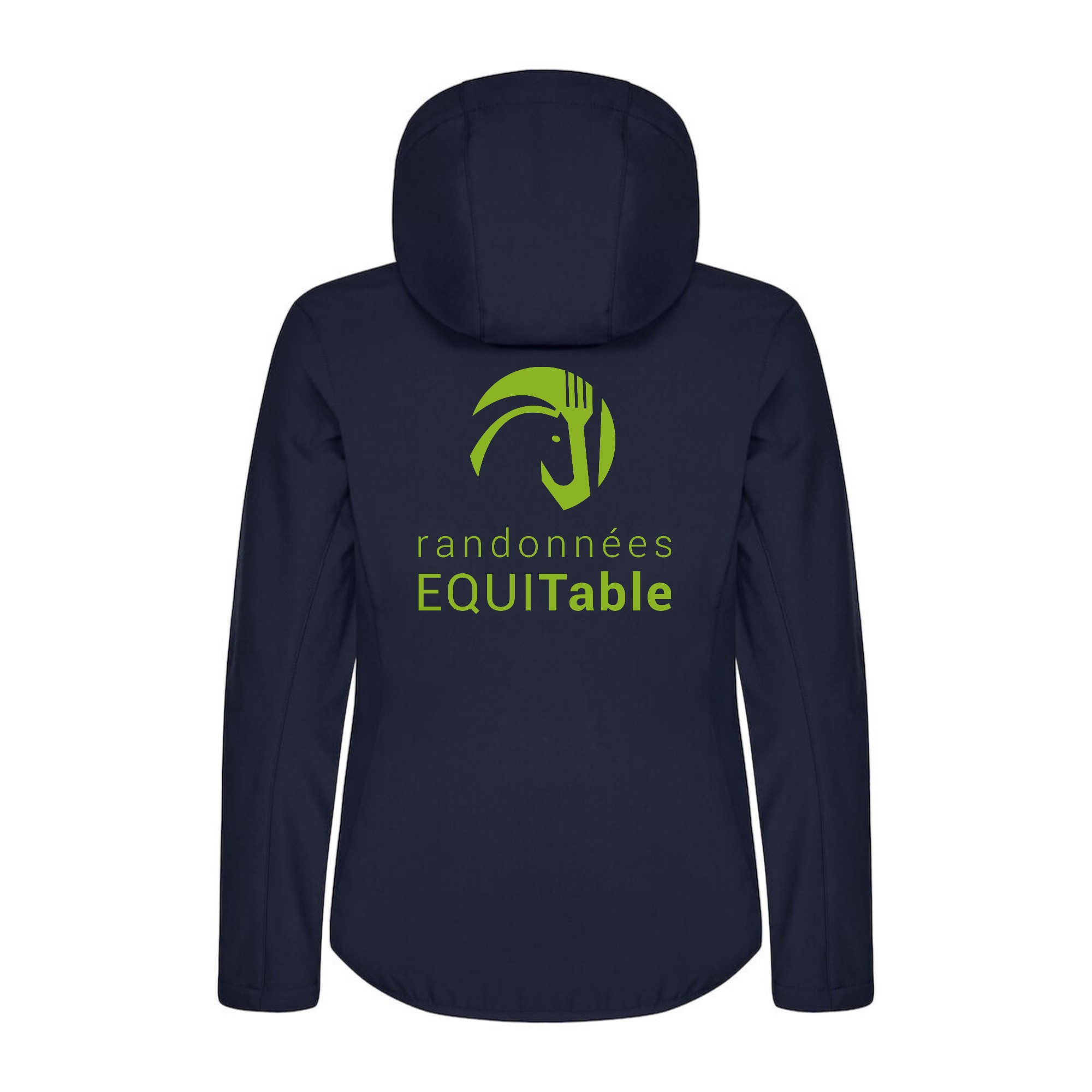 SOFTSHELL "Classic" (femme) - Randonnées EQUITable - Navy - 0200917 – Image 4
