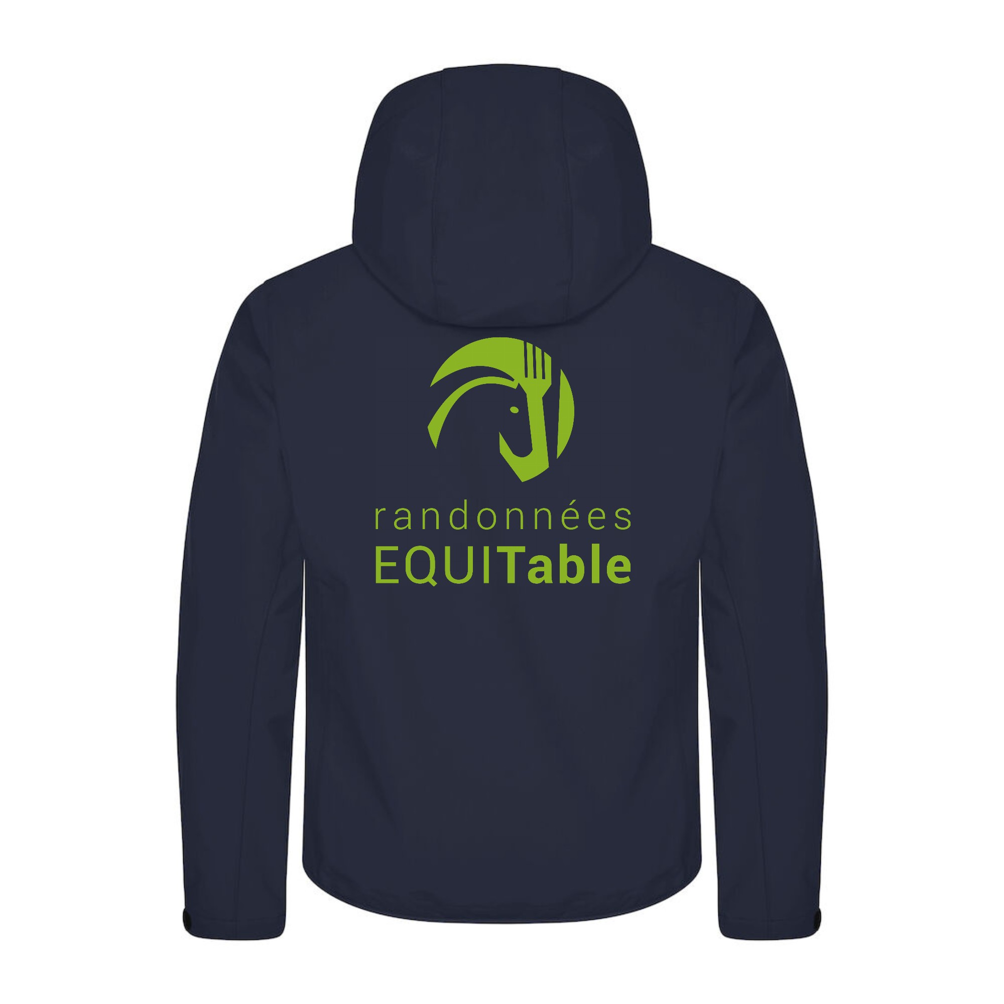 SOFTSHELL "Classic" (homme) - Randonnées EQUITable - Navy - 0200912 – Image 5