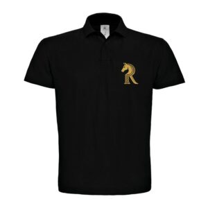 Polo premium (homme) - Elevage Rohirrim - Noir - BCU426