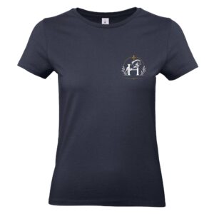 T-SHIRT (femme) - Haras des Herbues - Navy - BC04T