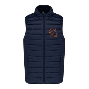 DOUDOUNE SANS MANCHES (enfant) - scea de meille - Navy - K6115