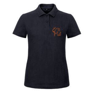 Polo premium (femme) - scea de meille - Navy - BCW463