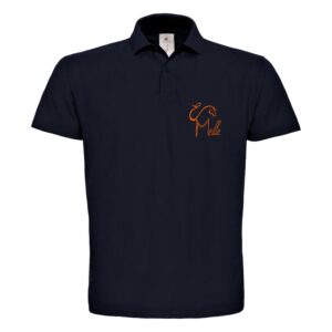 POLO premium (enfant) - scea de meille - Navy - K249