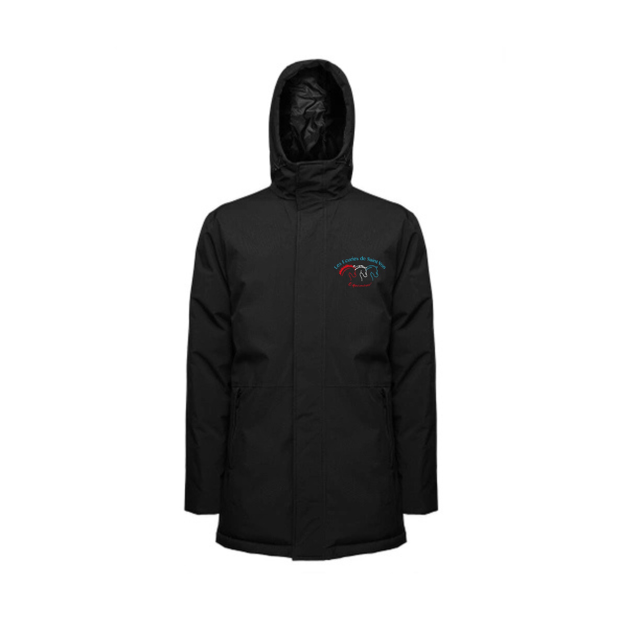 PARKA (unisexe) - Ecurie de St Yon -Noir - PK543