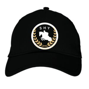 CASQUETTE - Société Hippique Yonnaise - Noir - BF015