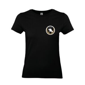 T-SHIRT (femme) - Société Hippique Yonnaise - Noir - BC04T