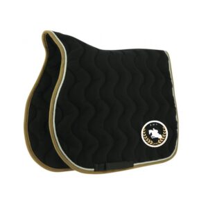 Tapis de selle EQUITHÈME "Polyfun" - Société Hippique Yonnaise - Noir - 20444