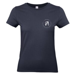 T-SHIRT (femme) - ECURIES D'ELMA - Navy - BC04T