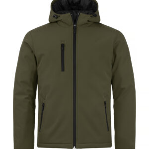 Softshell "PADDED" (homme) - Les écuries de la ferme St foy - Kaki - 020952