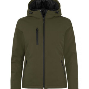 Softshell "PADDED'' (femme) - Les écuries de la ferme St foy - Kaki - 020953