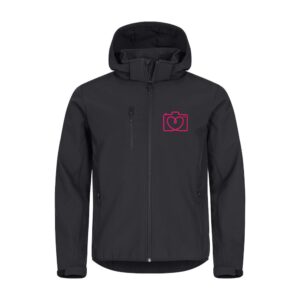 SOFTSHELL "Classic" (homme) - Perle Photographie - Noir - 0200912