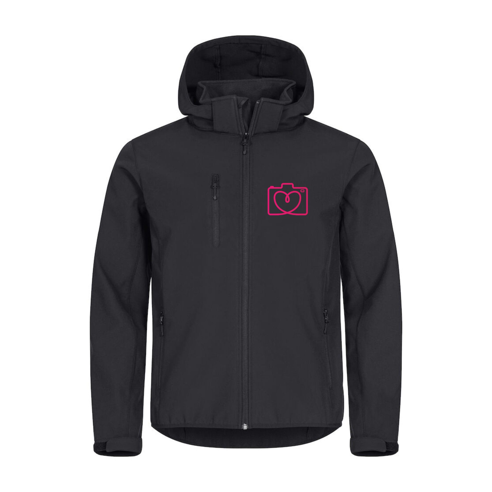 SOFTSHELL "Classic" (homme) - Perle Photographie - Noir - 0200912